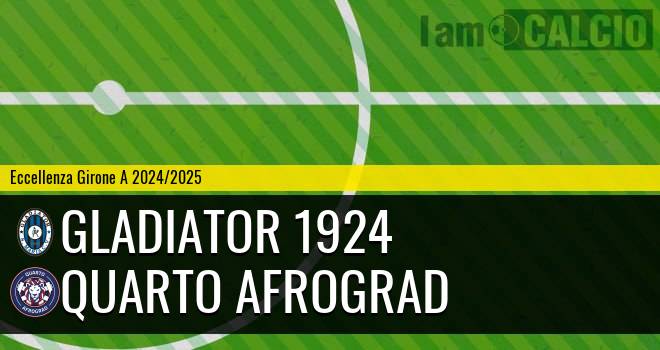 Gladiator 1924 - Quarto Afrograd