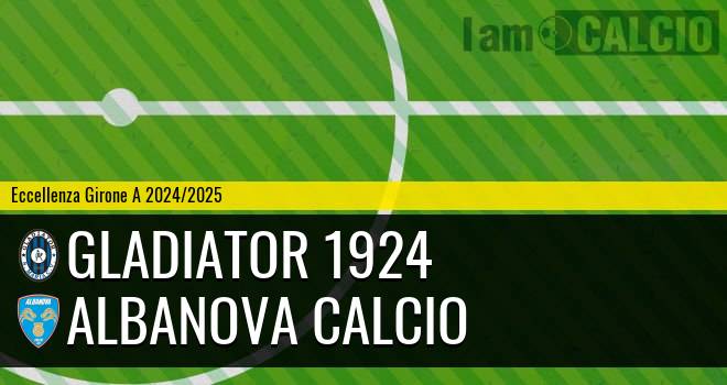 Gladiator 1924 - Albanova Calcio