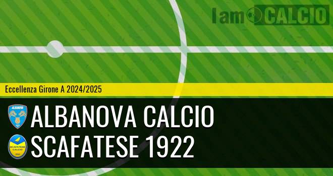 Albanova Calcio - Frocalcio