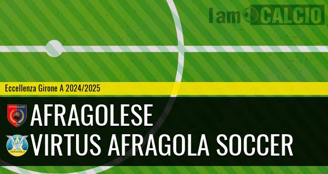 Afragolese - Virtus Afragola Soccer