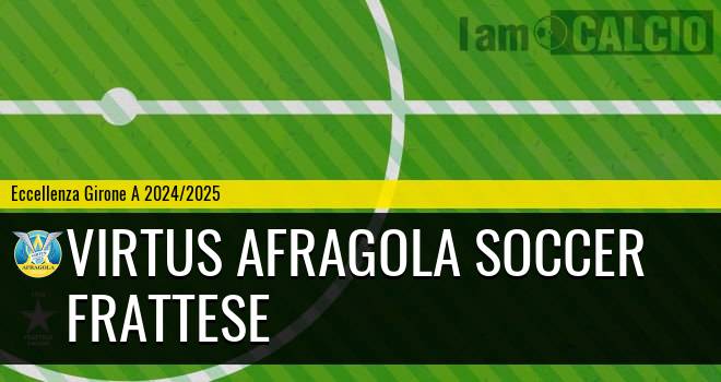 Virtus Afragola Soccer - Frattese