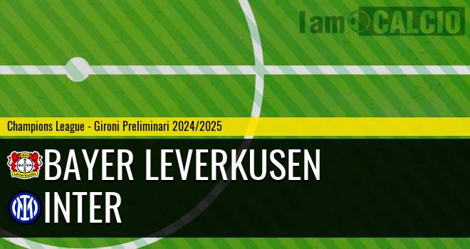 Bayer Leverkusen - Inter