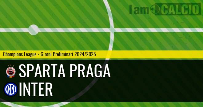 Sparta Praga - Inter