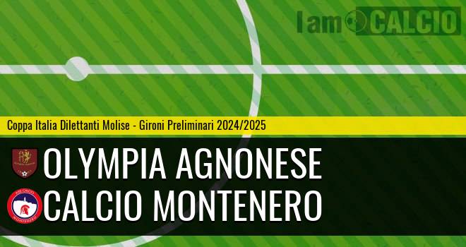 Olympia Agnonese - Calcio Montenero