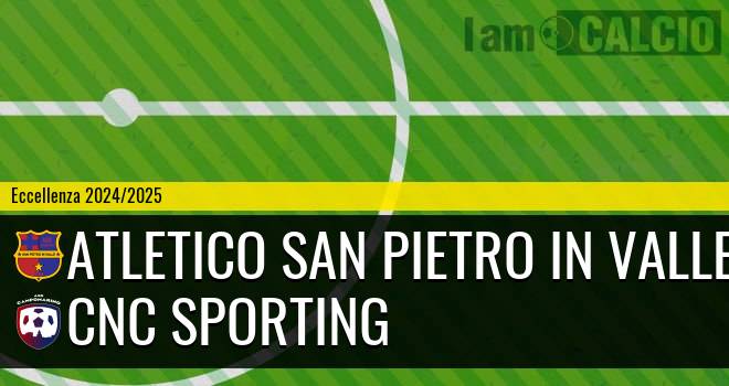 Atletico San Pietro in Valle - CNC Sporting