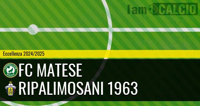 FC Matese - Ripalimosani 1963