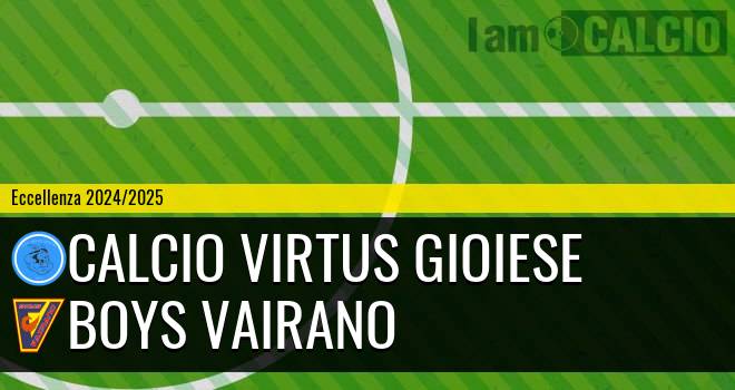 Calcio Virtus Gioiese - Boys Vairano