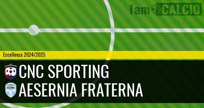 CNC Sporting - Aesernia Fraterna