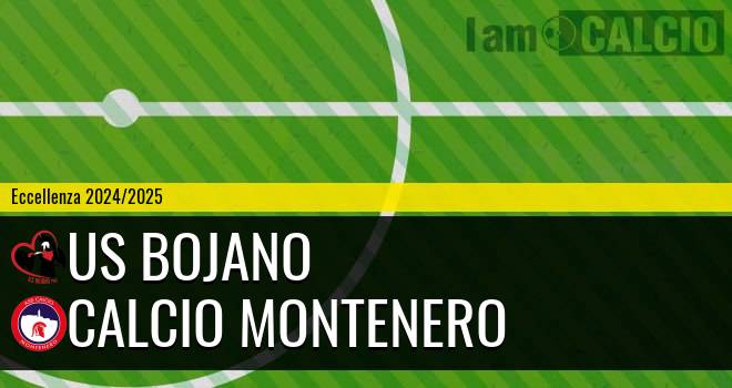 US Bojano - Calcio Montenero