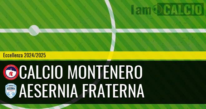 Calcio Montenero - Aesernia Fraterna