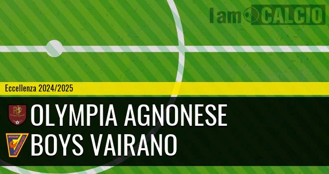 Olympia Agnonese - Boys Vairano