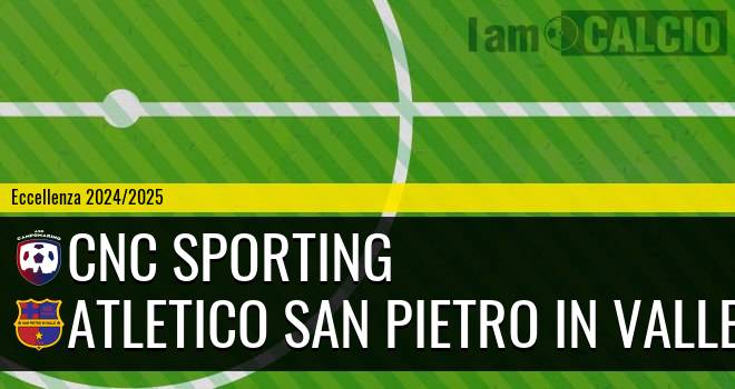 CNC Sporting - Atletico San Pietro in Valle