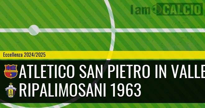 Atletico San Pietro in Valle - Ripalimosani 1963