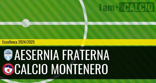 Aesernia Fraterna - Calcio Montenero