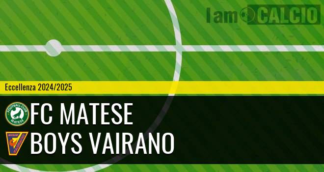 FC Matese - Boys Vairano