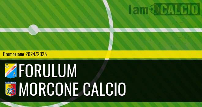 Forulum - Morcone Calcio