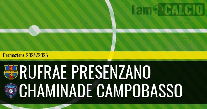 Rufrae Presenzano - Chaminade Campobasso