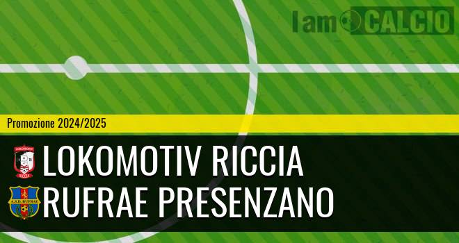 Lokomotiv Riccia - Rufrae Presenzano