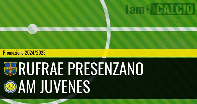 Rufrae Presenzano - AM Juvenes