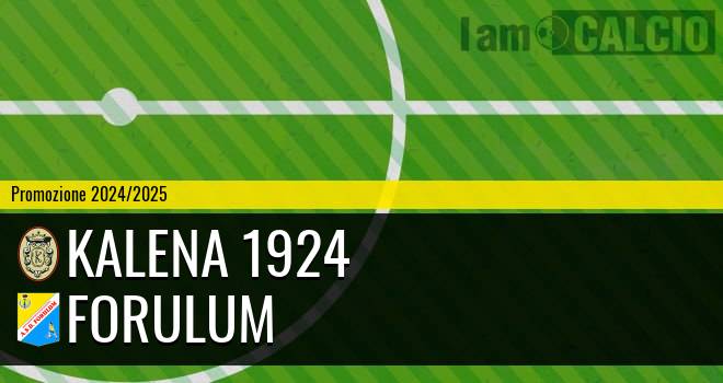 Kalena 1924 - Forulum