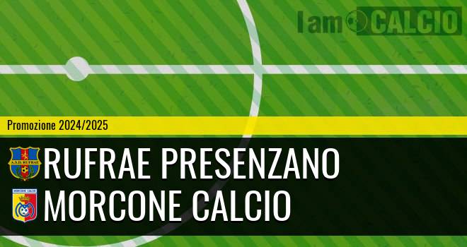 Rufrae Presenzano - Morcone Calcio