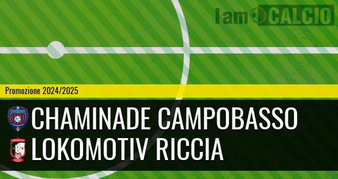 Chaminade Campobasso - Lokomotiv Riccia