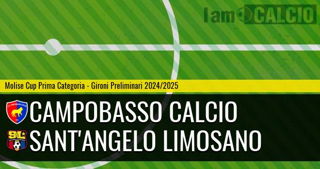 Campobasso Calcio - Sant'Angelo Limosano