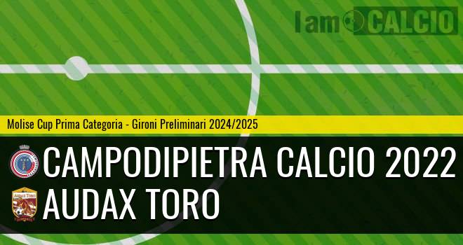 Campodipietra Calcio 2022 - Audax Toro