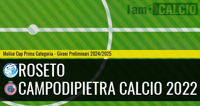 Roseto - Campodipietra Calcio 2022