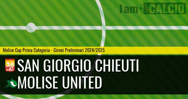 San Giorgio Chieuti - Molise United