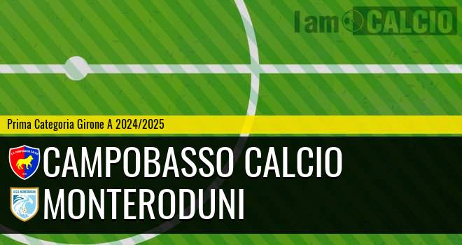 Campobasso Calcio - Monteroduni