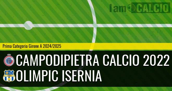 Campodipietra Calcio 2022 - Olimpic Isernia