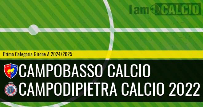 Campobasso Calcio - Campodipietra Calcio 2022