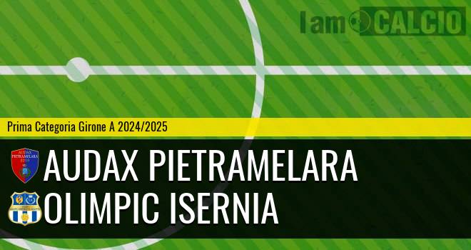 Audax Pietramelara - Olimpic Isernia