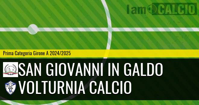 San Giovanni in Galdo - Volturnia Calcio