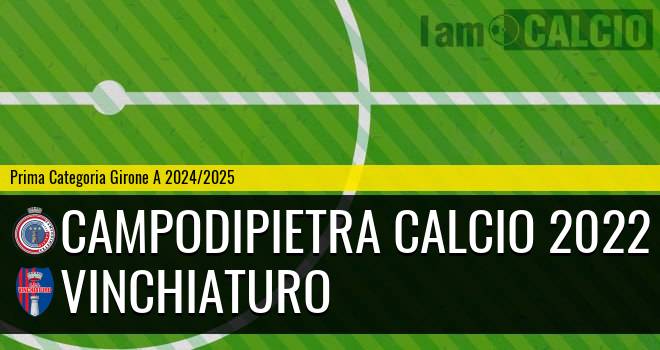 Campodipietra Calcio 2022 - Vinchiaturo