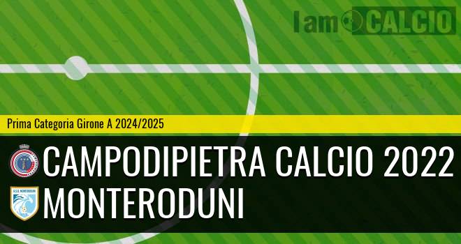 Campodipietra Calcio 2022 - Monteroduni