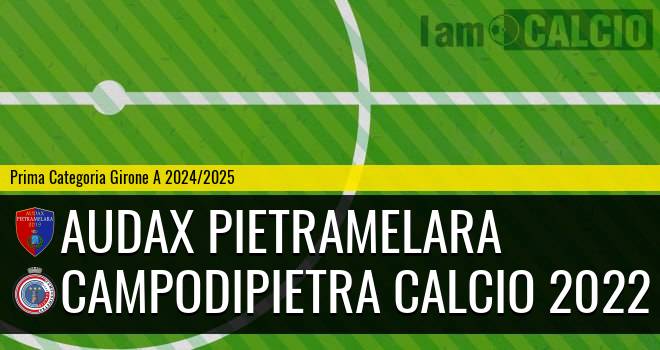 Audax Pietramelara - Campodipietra Calcio 2022