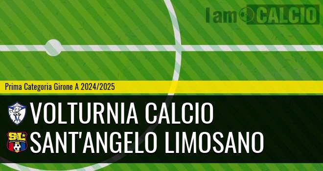 Volturnia Calcio - Sant'Angelo Limosano