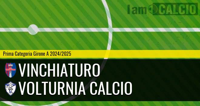 Vinchiaturo - Volturnia Calcio