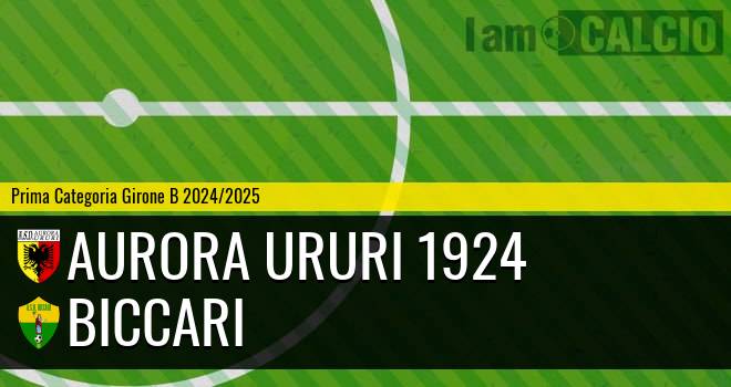 Aurora Ururi 1924 - Biccari