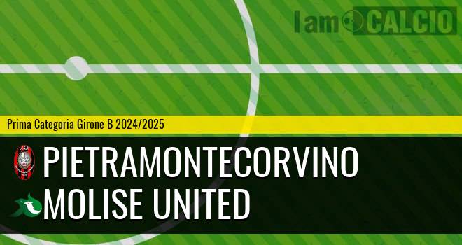 Pietramontecorvino - Molise United