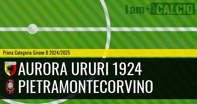 Aurora Ururi 1924 - Pietramontecorvino