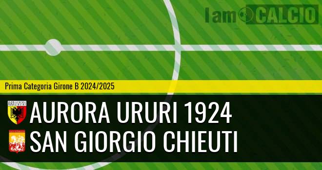 Aurora Ururi 1924 - San Giorgio Chieuti