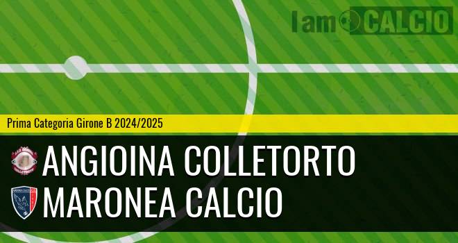 Angioina Colletorto - Maronea Calcio