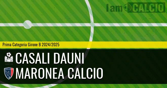 Casali Dauni - Maronea Calcio