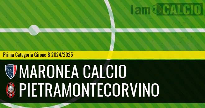 Maronea Calcio - Pietramontecorvino