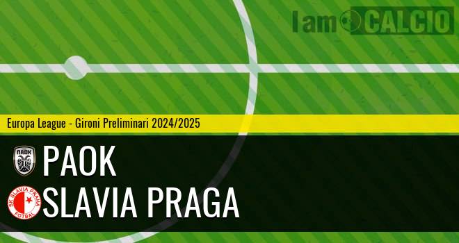 PAOK - Slavia Praga