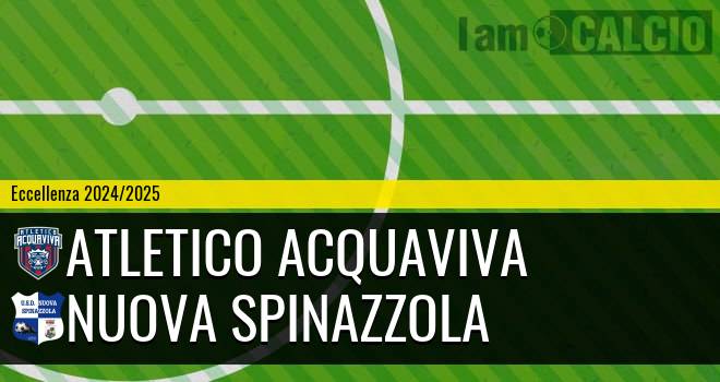 Atletico Acquaviva - Nuova Spinazzola