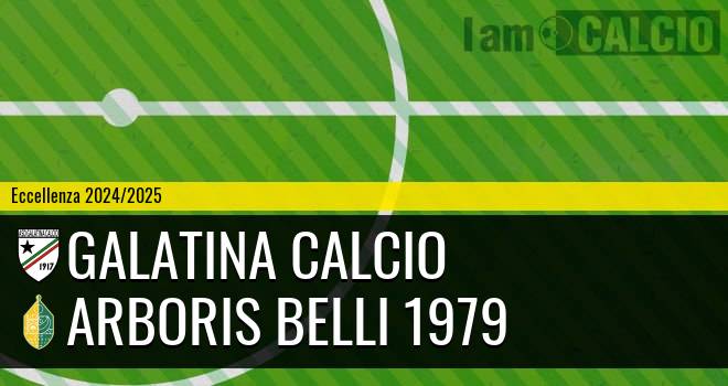 Galatina Calcio - Arboris Belli 1979